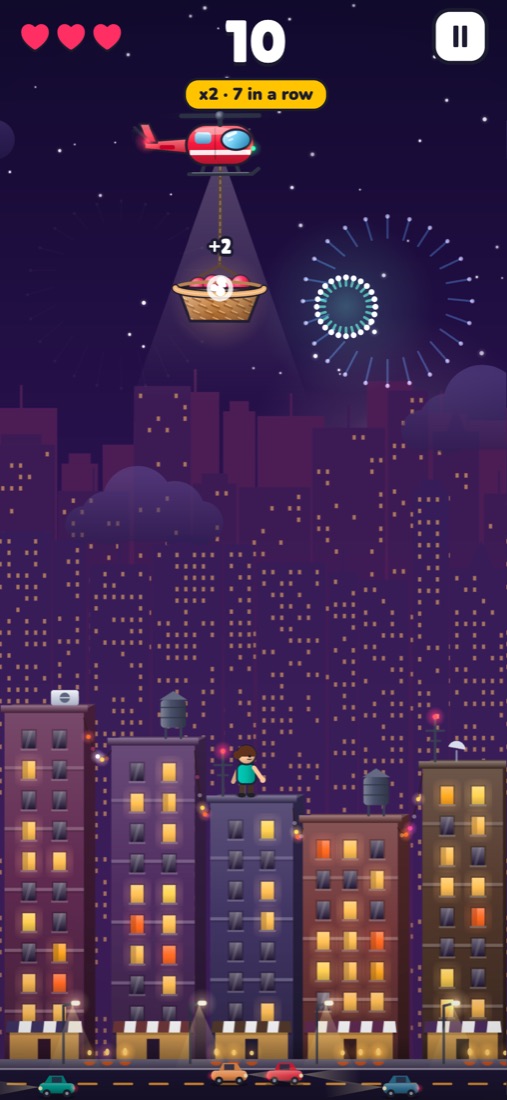 Diwali Night with fireworks